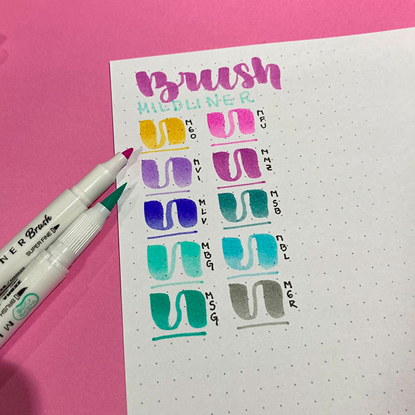 Zebra Mildliner Brush — Unidad - Imagen 2