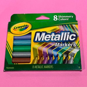 Set de 8 marcadores Crayola Metallic