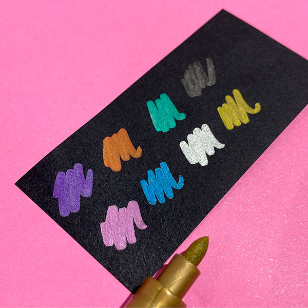 Marcadores Crayola Metallic — Set de 8 - Imagen 4