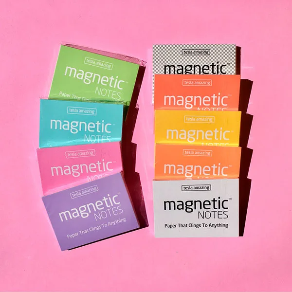 Magnetic Notes S de 7 × 5 cm en colores pastel