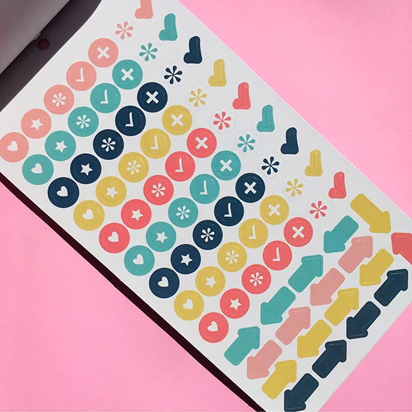Block de Stickers para Planner Adix — 6 hojas - Imagen 6