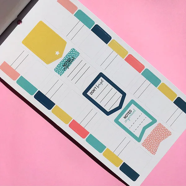 Block de Stickers para Planner Adix — 6 hojas - Imagen 7