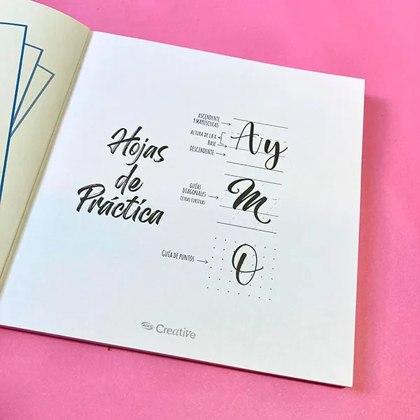 Cuadernillo de Práctica de Lettering Adix — 52 páginas - Imagen 2
