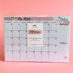 Planner Mensual A4 Rosado — 20 hojas