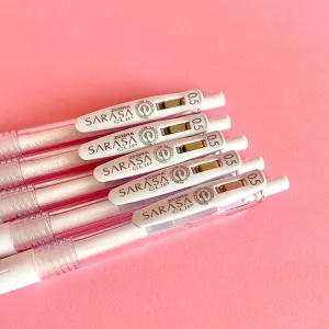 Zebra Sarasa Clip Blanco de 0.5 mm