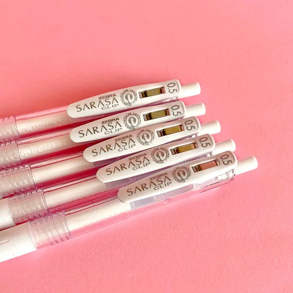 Zebra Sarasa Clip Blanco de 0.5 mm