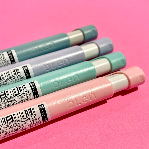 Zebra Blen 0.5 mm en colores pastel