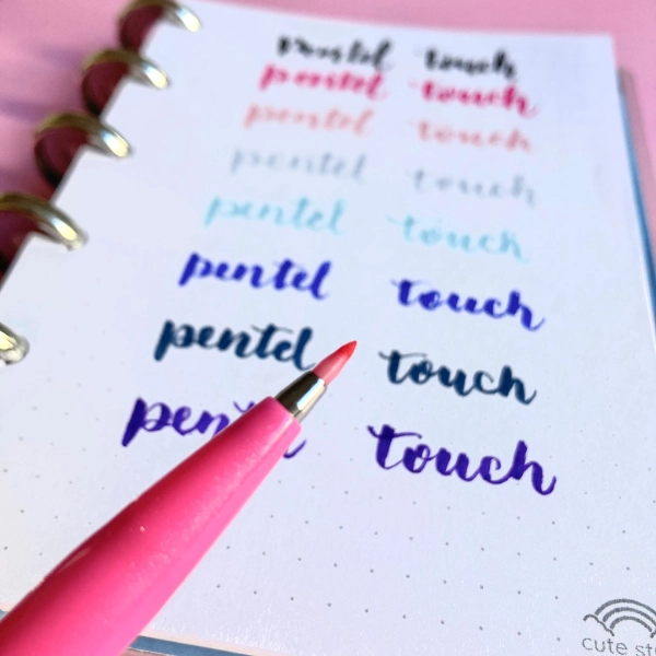 Pentel Touch Brush Sign Pen — Unidad - Imagen 3