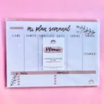 Planner Semanal A4 Rosado — 20 hojas
