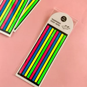 Tiras destacadoras en colores neón
