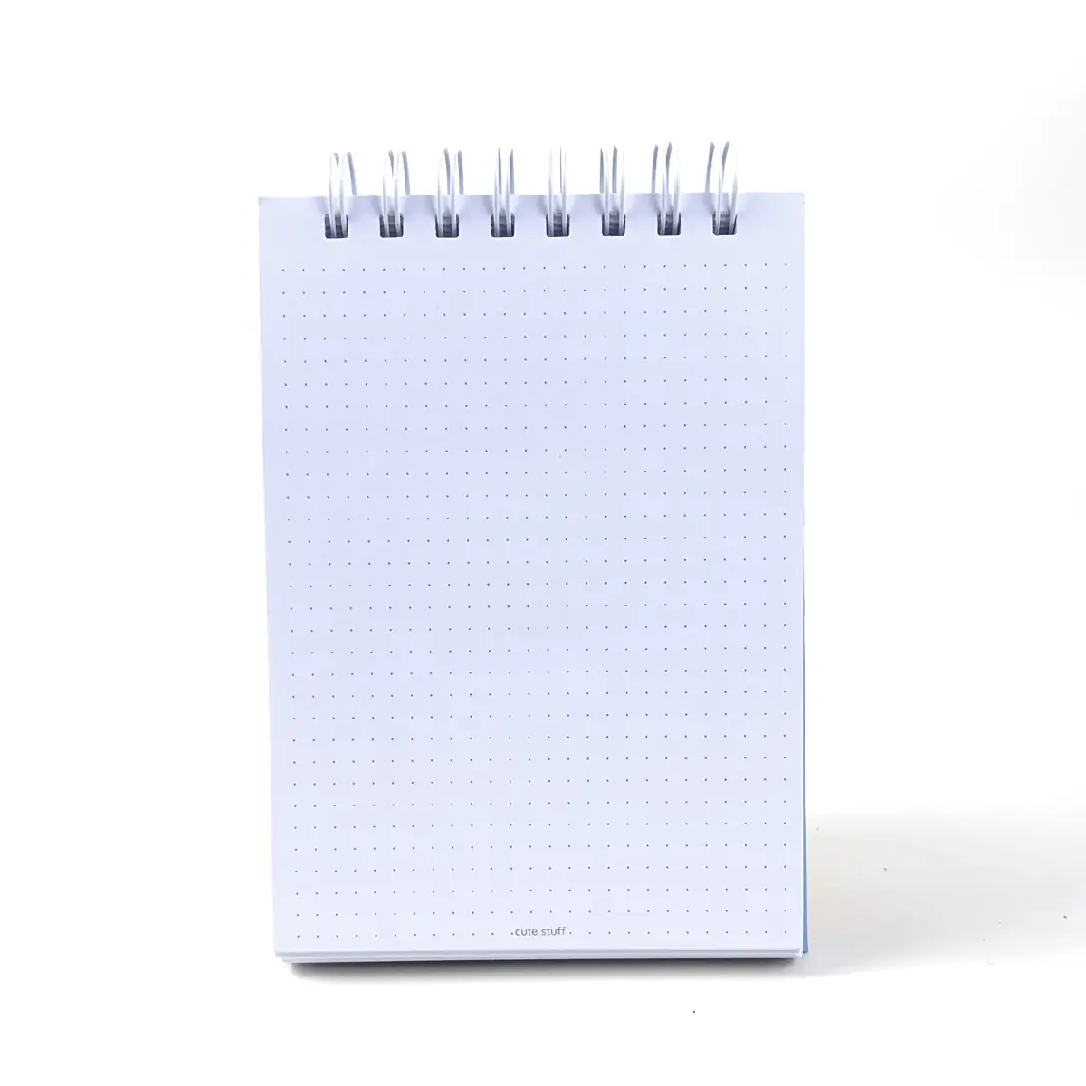 Interior de libreta B6 con hojas punteadas de 105 g/m²