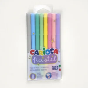 Marcadores Carioca Pastel en set de 8 colores