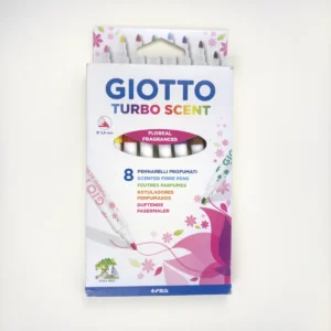 Marcadores perfumados Giotto Turbo Scent en set de 8