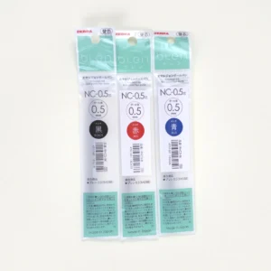 Repuestos Zebra bLen NC-0.5 en negro, rojo y azul