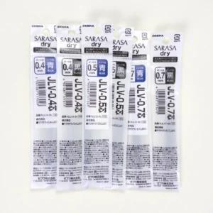 Repuestos Zebra Sarasa Dry JLV en colores y puntas disponibles