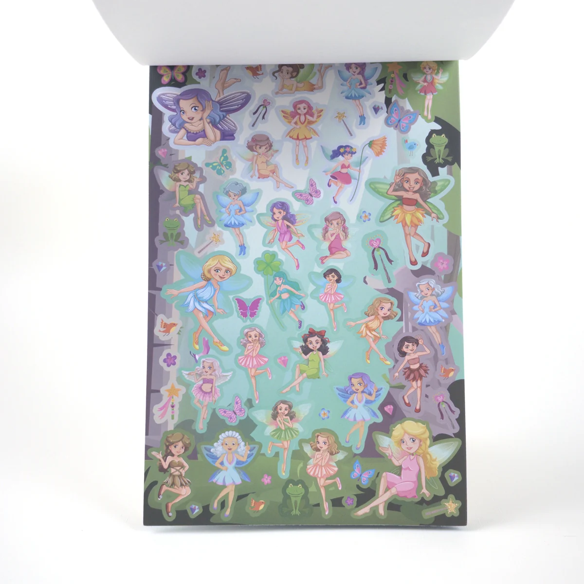 Vista adicional de Adetec Block de Stickers con Aroma +250 — Unicornio / Hadas