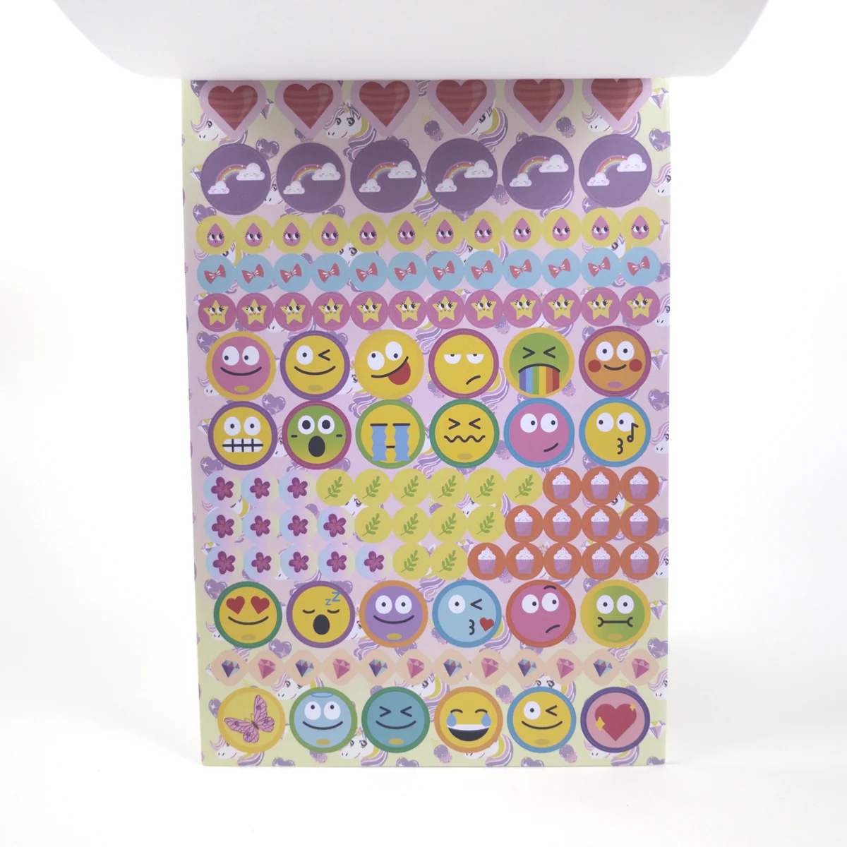 Vista adicional de Adetec Block de Stickers con Aroma +250 — Unicornio / Hadas