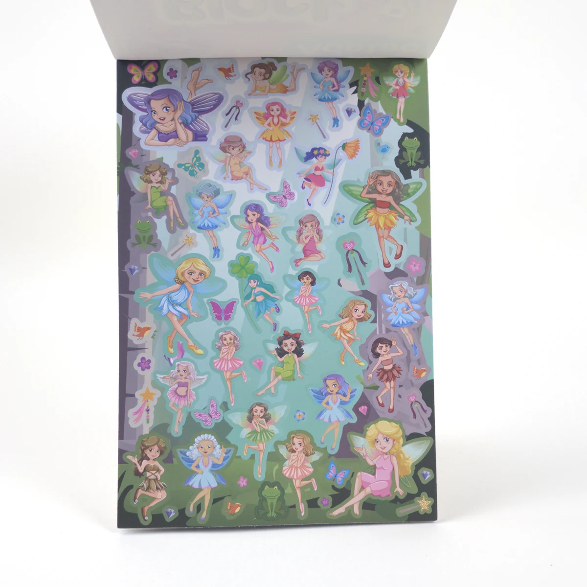 Vista adicional de Adetec Block de Stickers con Aroma +250 — Unicornio / Hadas