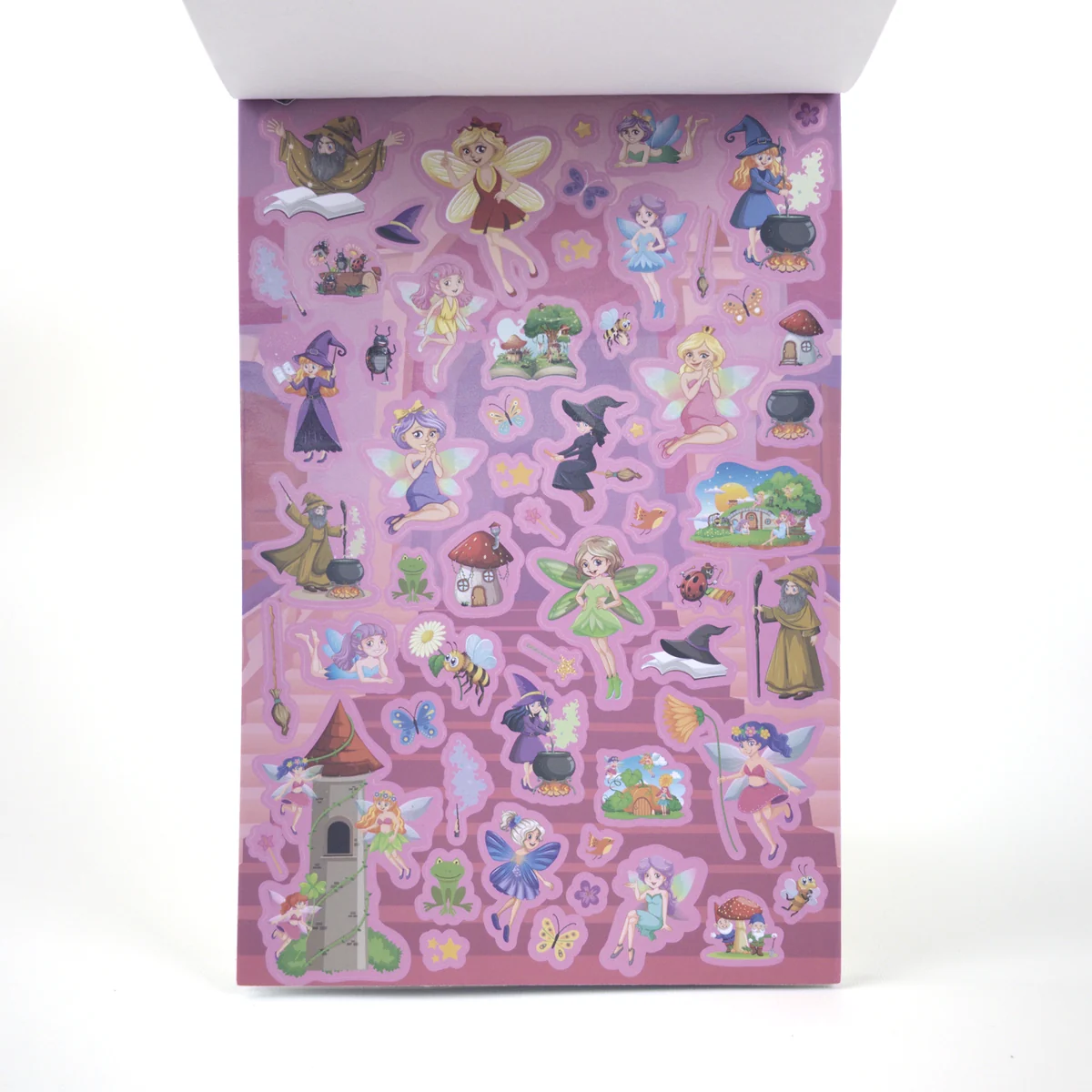 Vista adicional de Adetec Block de Stickers con Aroma +250 — Unicornio / Hadas