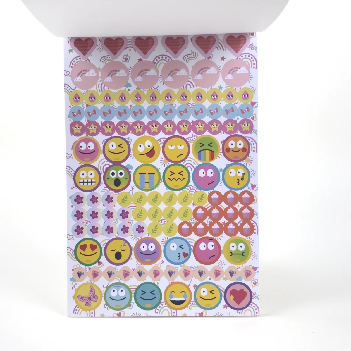 Vista adicional de Adetec Block de Stickers con Aroma +250 — Unicornio / Hadas