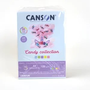 Canson Candy Collection Papel Colorido A4 120 g/m² — 15 Hojas