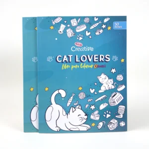 Libro para Colorear Adix Creative — Cat Lovers Kawaii