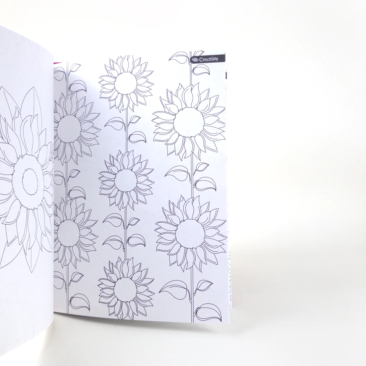 Vista adicional de Libro para Colorear Adix Creative — Flores, 50 Diseños