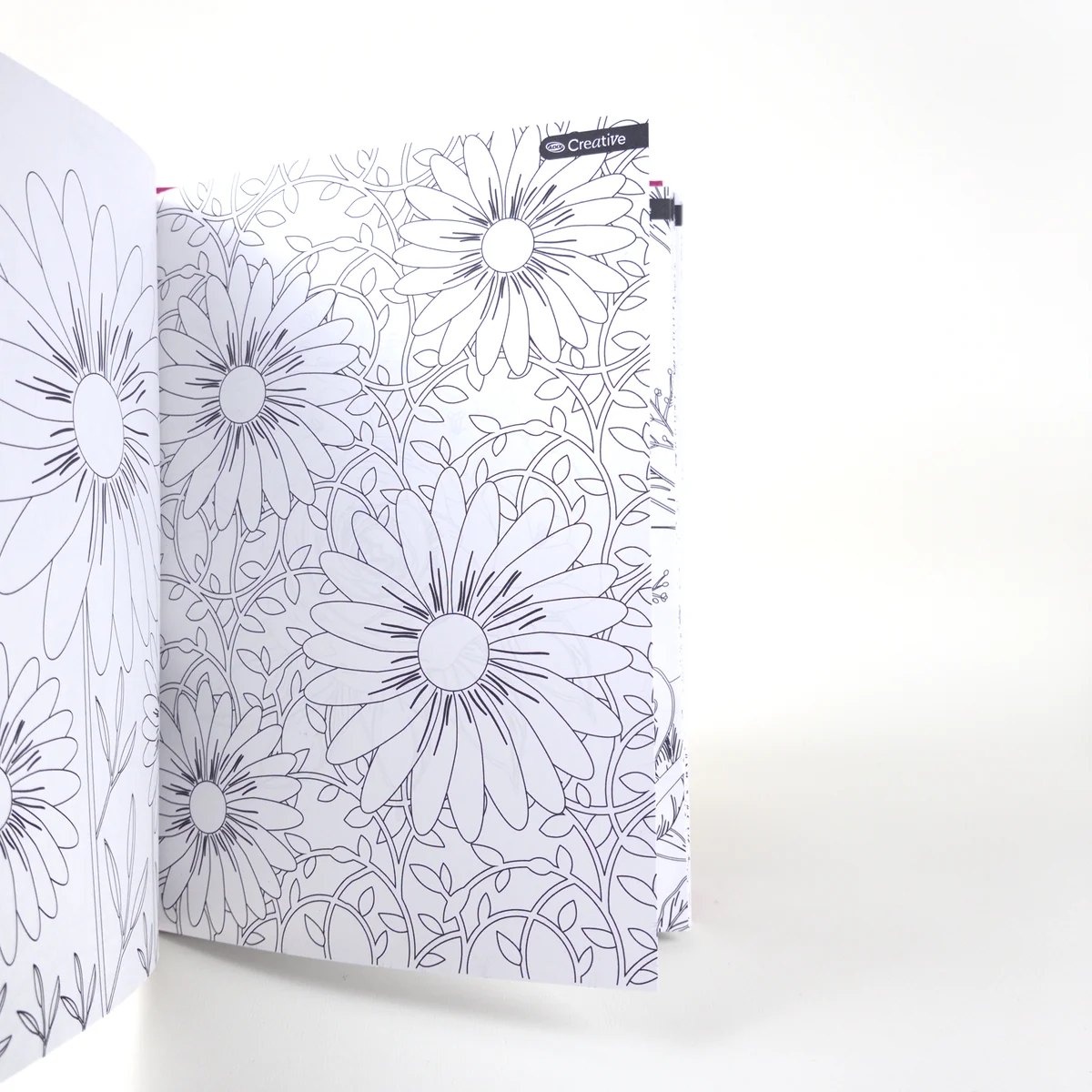 Vista adicional de Libro para Colorear Adix Creative — Flores, 50 Diseños