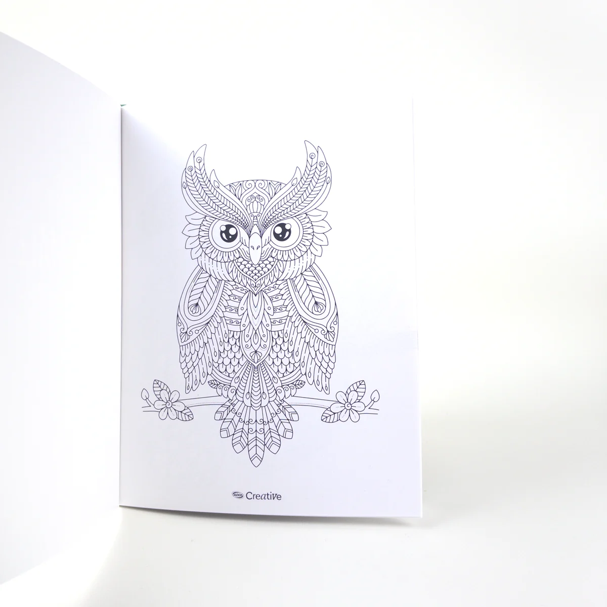 Vista adicional de Libro para Colorear Adix Creative — Mandalas Animales