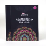 Libro para Colorear Adix Creative — Mandalas Black & White