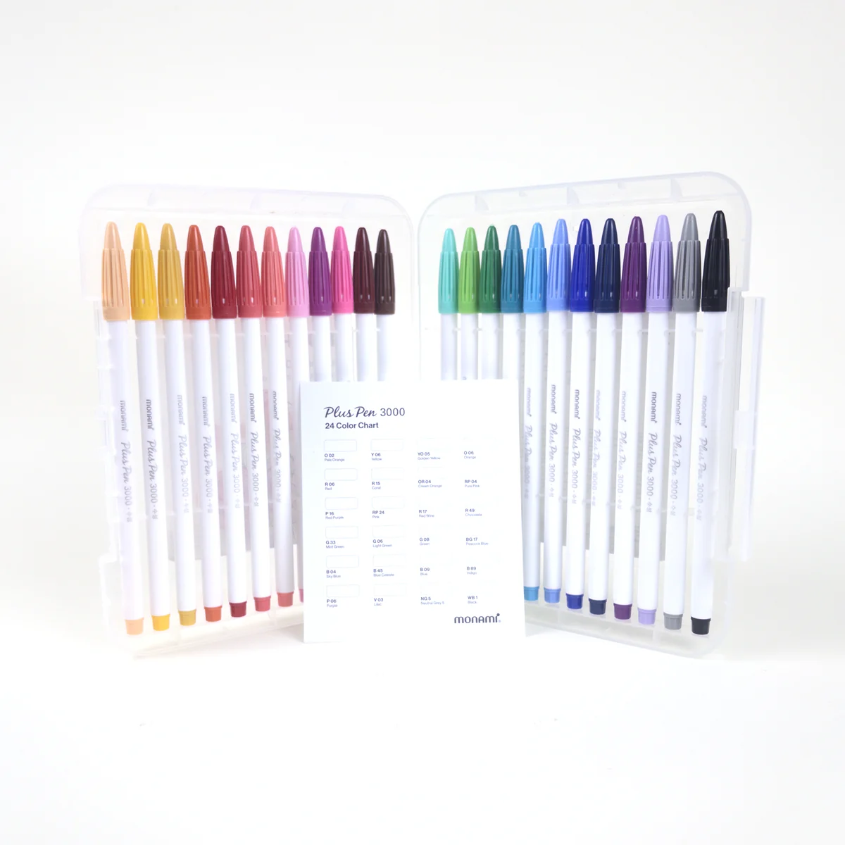 Vista adicional de Monami Plus Pen 3000 — Set 24 Colores