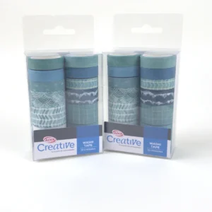 Washi Tape Adix Creative — Set Azul de 2 Rollos