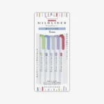 Zebra Mildliner Cool & Refined — Set de 5