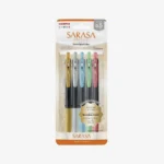 Zebra Sarasa Clip DecoShine 0,5 mm — Set de 5